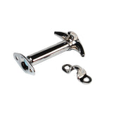 RV Designer H515 Chrome Engine Compartment Latch - 4"